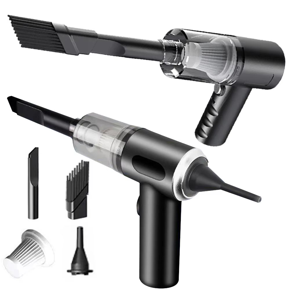 Portable Wireless Car Vacuum Cleaner Wireless Vacuum Cleaner Dual Use for Home and Car 120W High Power Powerful Vacuum Cleaner